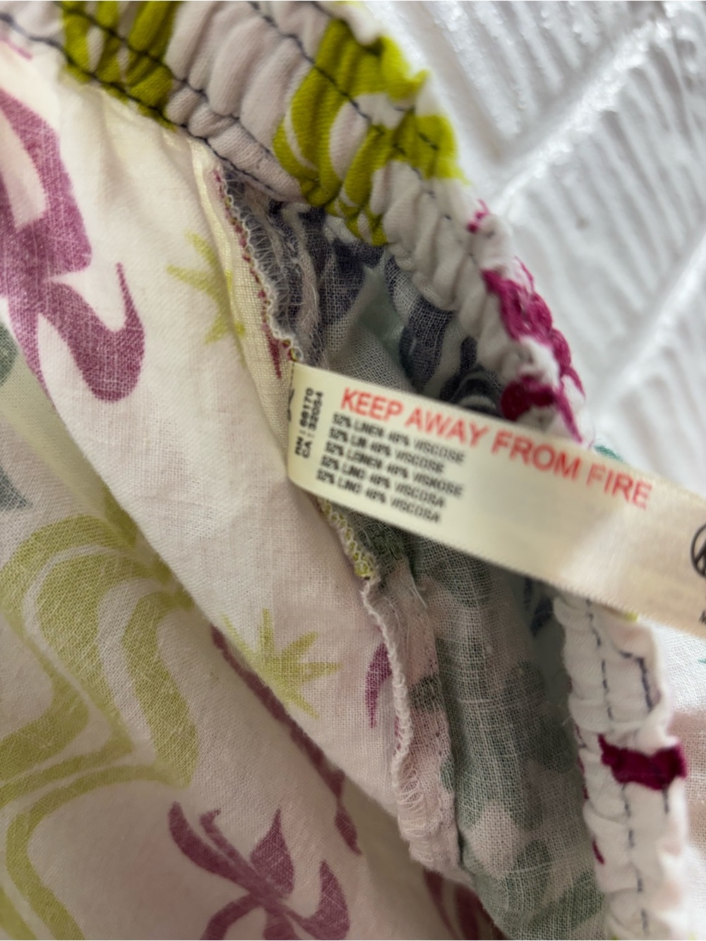 Daniella Manini X Celandine Linen Blend Pants Anthropologie 2X - Picture 6 of 6
